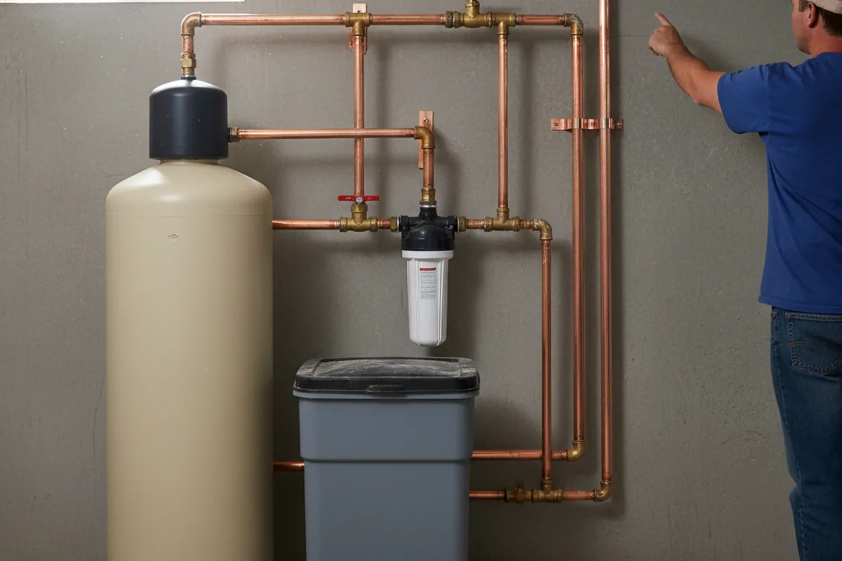 Whole-house water treatment system installed in Slingerlands